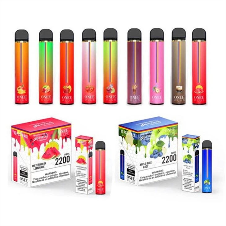 Vape descartável de cigarro eletrônico KangVape ALPHAA Onee Stick 2200