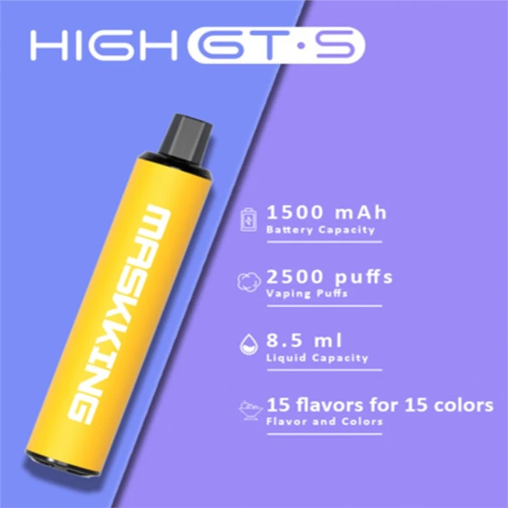 Vape descartável Maskking 2500 High GTS