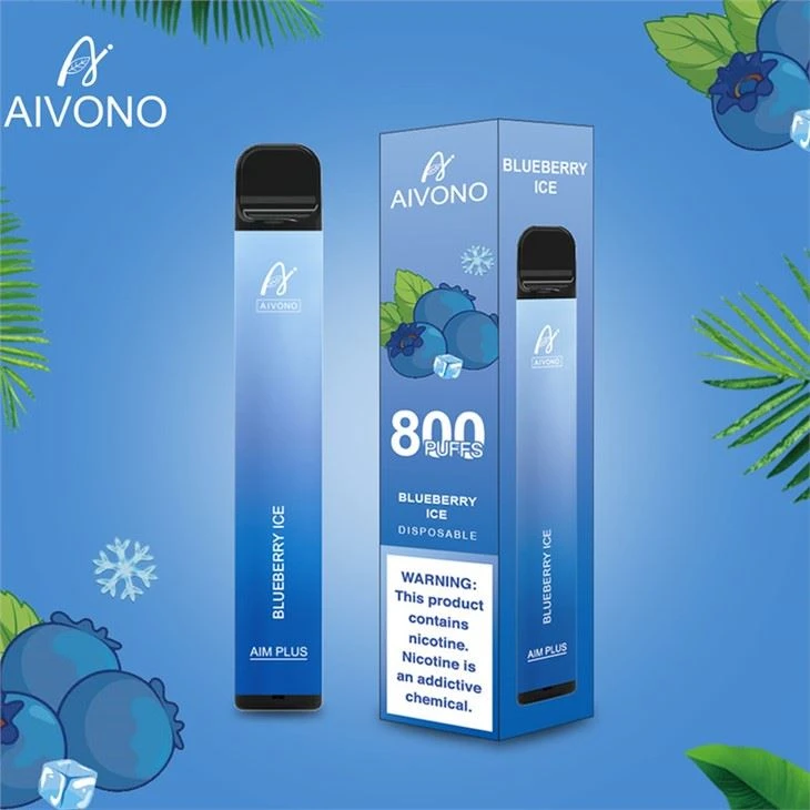 Cigarro eletrônico de nicotina 0 pré-preenchido