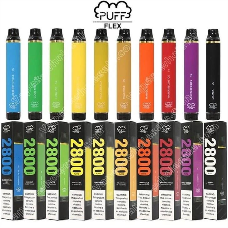 Puff Flex 2800 Vapers Fumaça