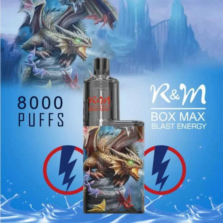 R&M BOX MAX 8000 puffs vape