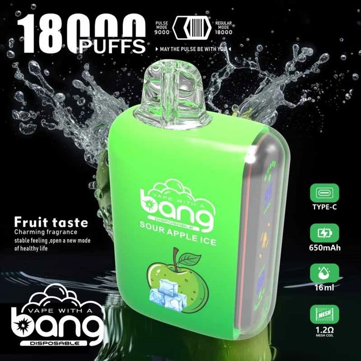 Bang 18000 baforadas Vape