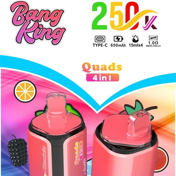 BANG KING Quads 250K 4 em 1