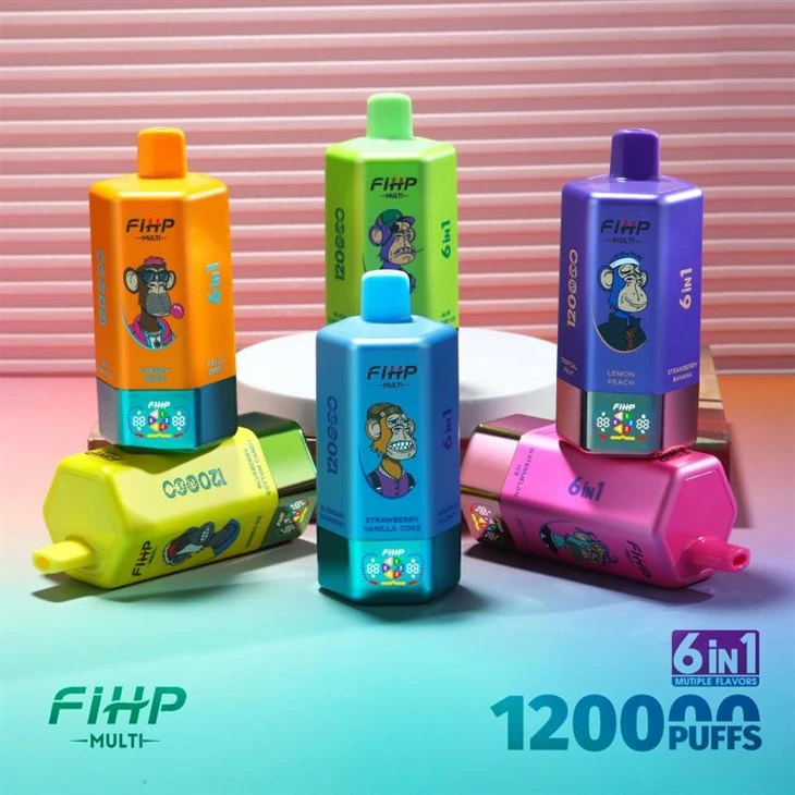FIHP 6 em 1 120000 Puffs Vape