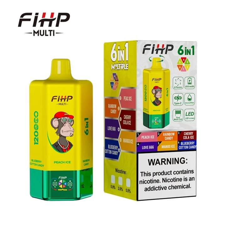 FIHP 6 em 1 120K Puffs