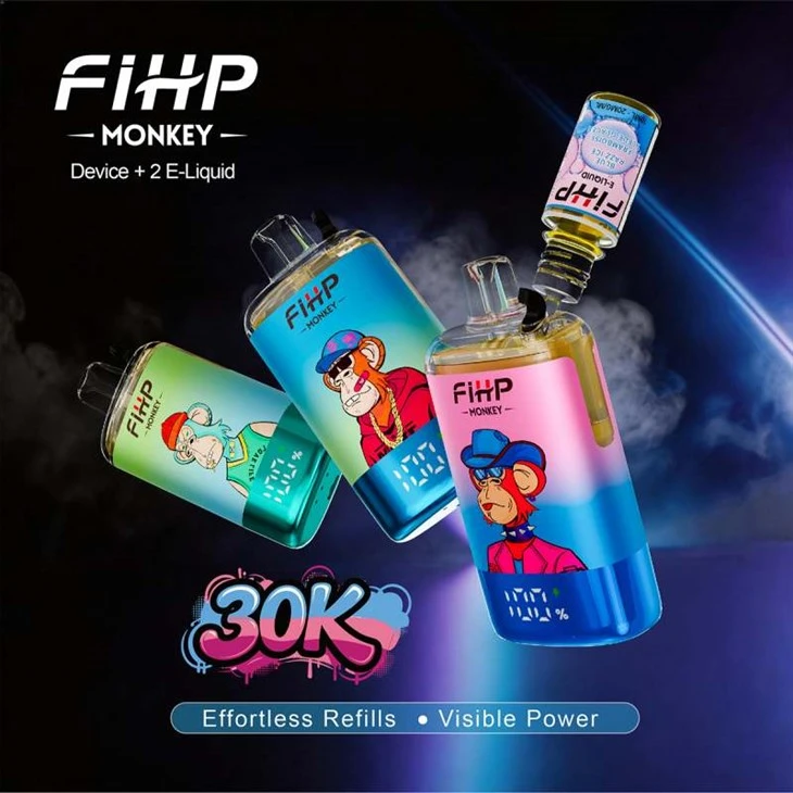FIHP MONKEY 30000 Puffs Recarregáveis ​​TPD