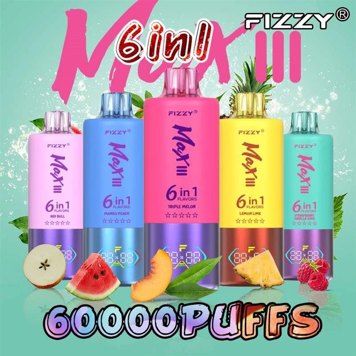 Fizzy max iii 60000 6 em 1
