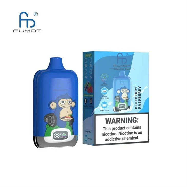Fumot RandM Digital Box 12000 baforadas Vape descartável