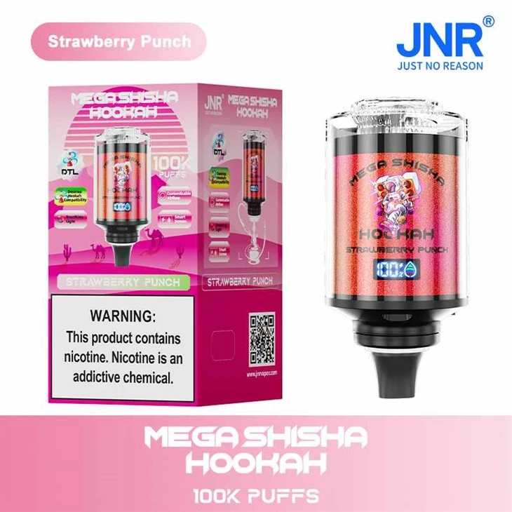 Narguilé JNR Mega Shisha 100K