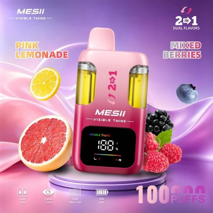 MESII VISIBLE TWINS 100K PUFFS price