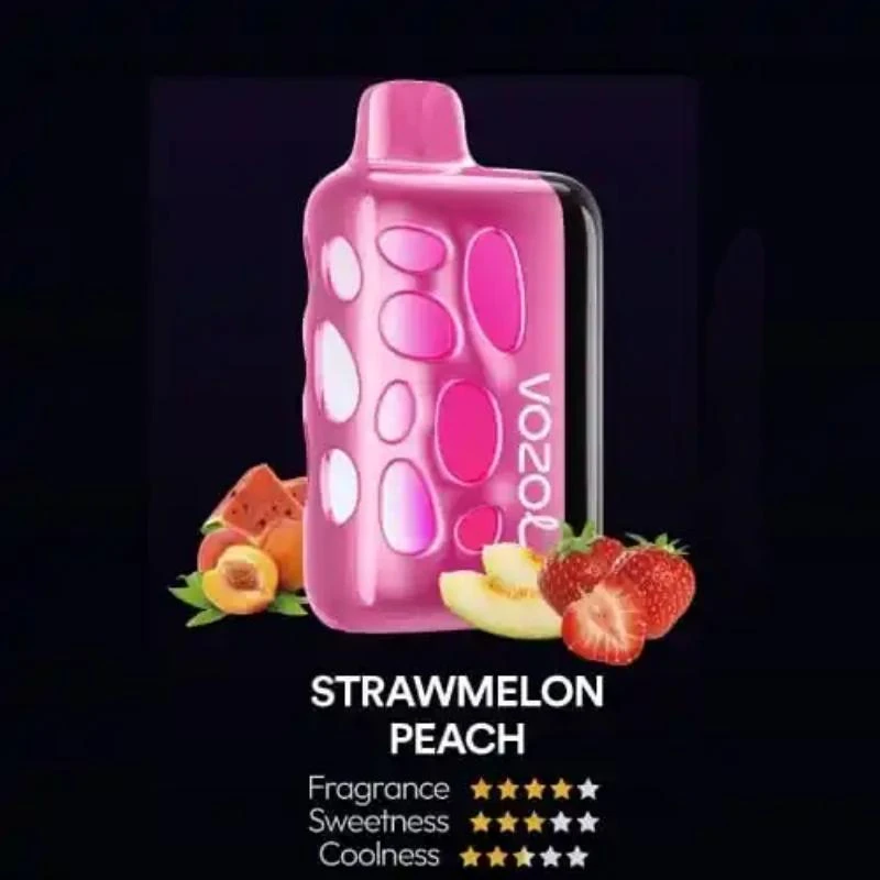 vozol-reva-40k-strawmelon-peach-puff-bar-vape-VOZOL RAVE 40000 23