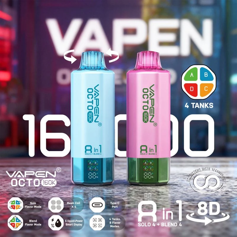 VAPEN OCTO 160K 8in1 13 VAPEN OCTO 160K 8in1 13