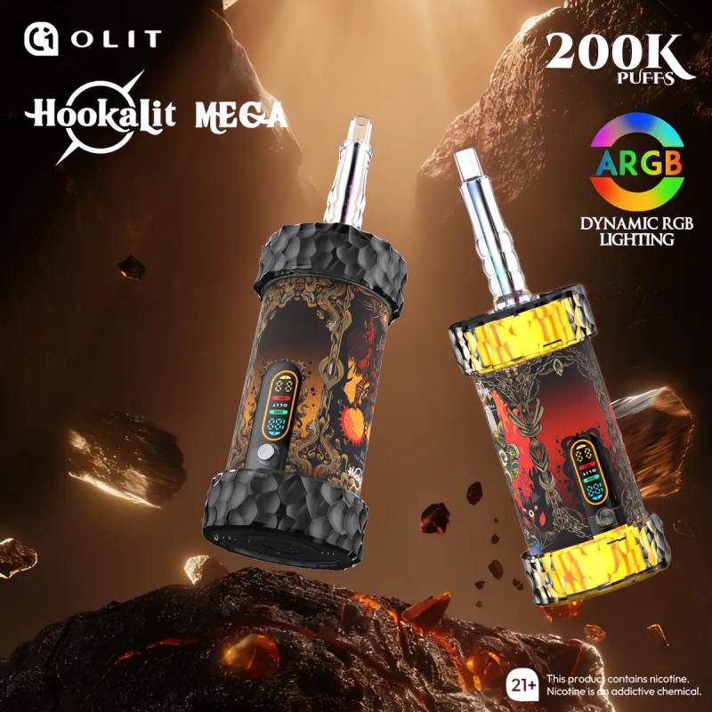 Olit-HookaLit-Mega-Disposable-200kHookalit Mega 200K