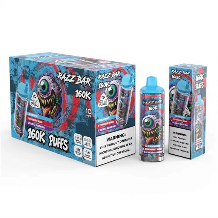 Razz Bar 160K Puffs 3 em 1