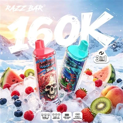 Razz Bar 3 pol.1 160000 Puffs