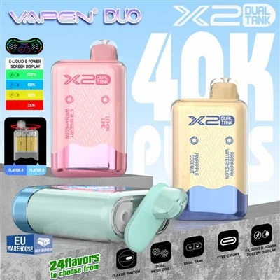 VAPEN DUO 40000 PUFFS DULO