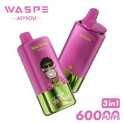 Waspe Aiviou 3 em 1 60000 Puffs