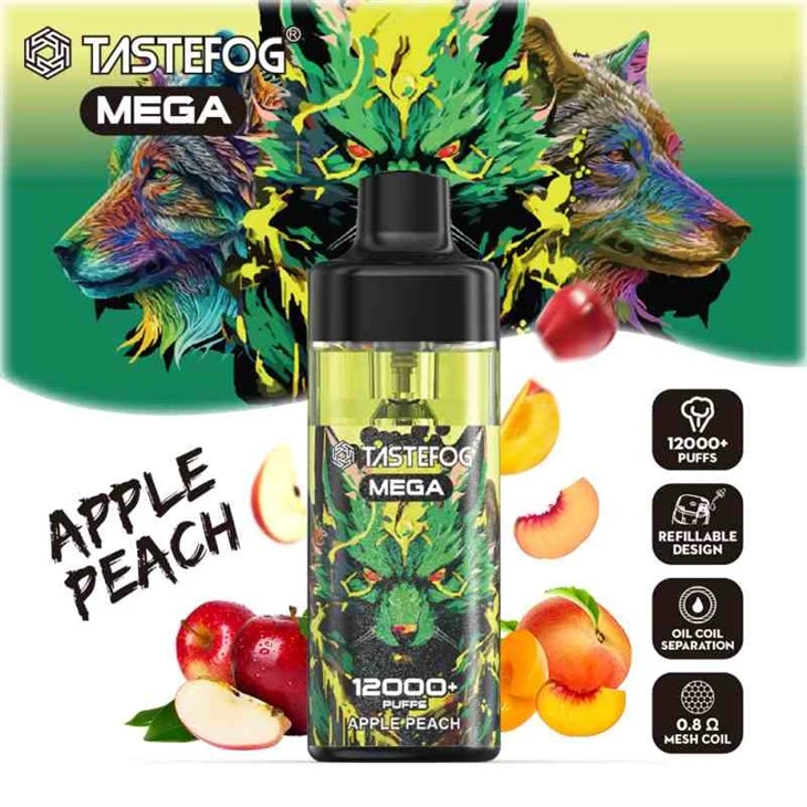 TASTEFOG MEGA 12000 com barra Razz