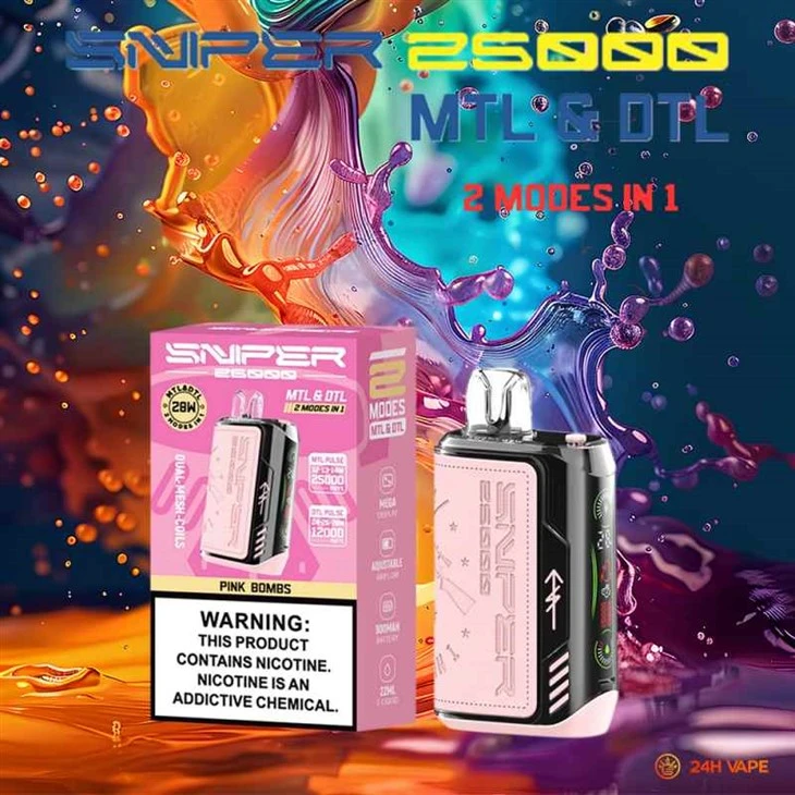 VAPMOD SNIPER 25000