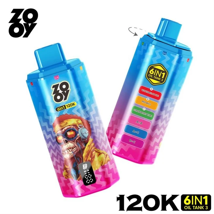 ZOOY VAPE 120K 6 EM 1